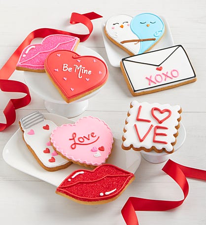 Be My Valentine Artisan Iced Cookies